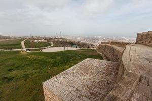 die derbent fortress.historische sehenswürdigkeiten des kaukasus. foto