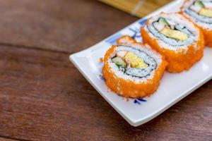 California Roll Sushi Maki - japanisches Essen