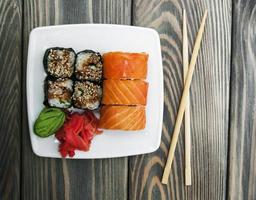 japanisches Sushi foto