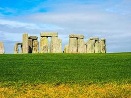 HDR-Stonehenge-Denkmal in Amesbury foto