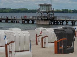 der strand von sandwig an der ostsee foto