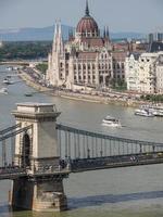 die stadt budapest in ungarn foto