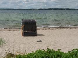 der strand von sandwig an der ostsee foto