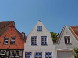 die alte stadt friedrichstadt in deutschland foto