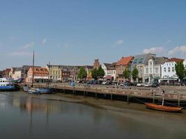 die stadt husum an der nordsee foto