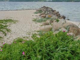 der strand von sandwig an der ostsee foto