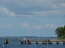 der strand von sandwig an der ostsee foto