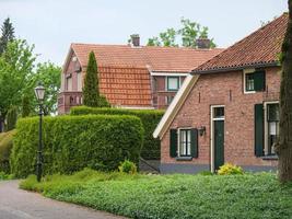 die kleine stadt bredevoort in den niederlanden foto