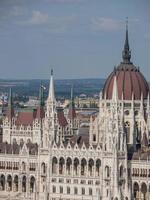 die stadt budapest in ungarn foto