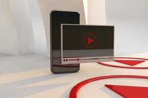 Video-App rendern 3d foto