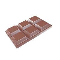 Tafel Schokolade. Kakaobonbons helfen, sich beim Essen zu entspannen. 3D-Rendering. foto