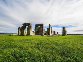 HDR-Stonehenge-Denkmal in Amesbury foto