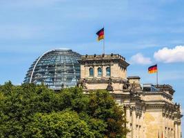 hdr reichstag in berlin foto