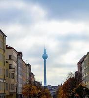 hdr fernsehturm, berlin foto