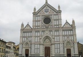 Kirche Santa Croce in Florenz foto