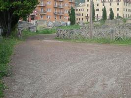 Antike römische Ruinen in Tivoli, Latium in der Nähe von Rom foto