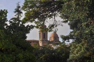 Blick auf die Stadt Erice foto