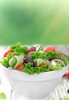 frischer Salat. foto