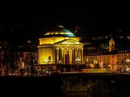 hdr gran madre kirche, turin foto