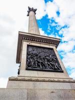 HDR-Nelson-Säule in London foto