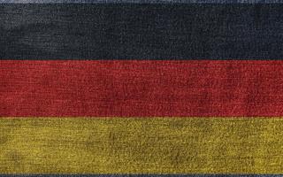 Grunge-Flagge von Deutschland abstrakten Hintergrund foto