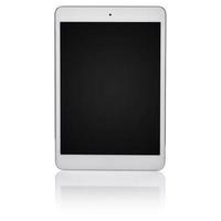 weißer Tablet-PC foto