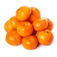 frische und süße Mandarinen foto