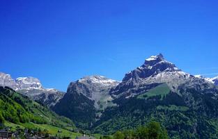 Berge und Wald foto