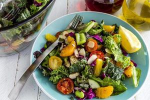 Bio Super Food vegetarischer Salat foto