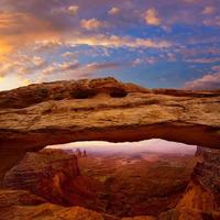 Mesa Arch im Canyonlands National Park Utah USA foto
