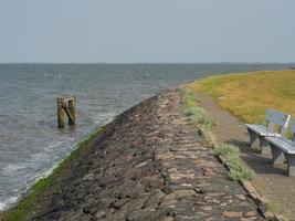 hallig hooge in der deutschen nordsee foto