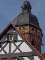 die kleine stadt kandel in der deutschen pfalz foto