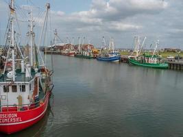 Dornumersiel an der deutschen Nordseeküste foto