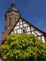 die kleine stadt kandel in der deutschen pfalz foto