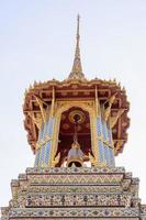 Wat Phra Kaew ist ein Wahrzeichen Thailands. foto
