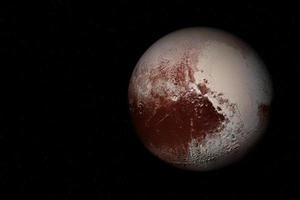 Zwergplanet Pluto - Sonnensystem foto