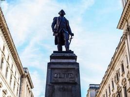 HDR Clive of India-Statue in London foto