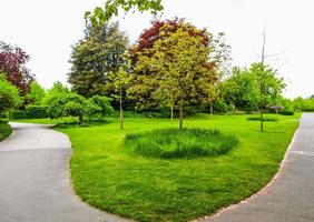 HDR-Stadtpark in London foto