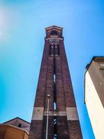 hdr san giuseppe kirchturm in turin foto