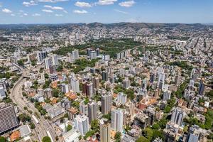 luftaufnahme von porto alegre, rs, brasilien. Luftaufnahme der größten Stadt im Süden Brasiliens. foto