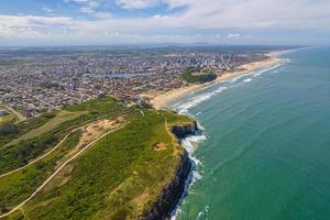 Luftbild von Torres, Rio Grande do Sul, Brasilien. Küstenstadt im Süden von Brasilien. foto