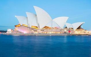 sydney, australien - 29. mai 2015 - lebendiges sydney light and sound festival im sydney opera house, sydney 2015 foto