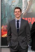 los angeles 4. april, adam sztykiel bei der rampage-premiere im microsoft theater am 4. april 2018 in los angeles, ca foto