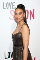 los angeles 13. märz, alexandra shipp bei der liebe, simon special screening at westfield century city mall atrium am 13. märz 2018 in century city, ca foto