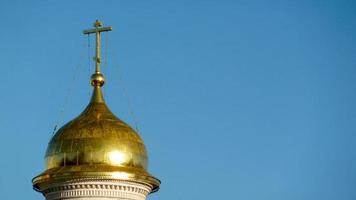 typische Kuppel der russischen Kathedrale in Moskau