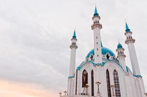 Moschee "Kul Sharif" im Kazan Kreml, Tatarstan, Russland foto