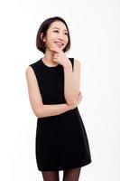 Yong hübsche asiatische Geschäftsfrau foto
