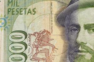 spanien papiergeld foto