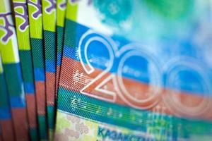 kazachisches Papiergeld Tenge