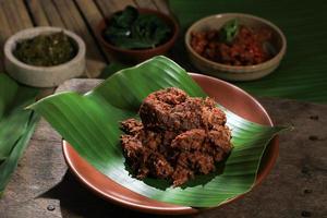 Rendang Padang indonesisches Essen foto